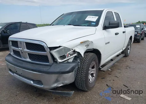 2010 Dodge Ram 1500 St from USA, damaged, VIN 1D7RB1GP6AS218031